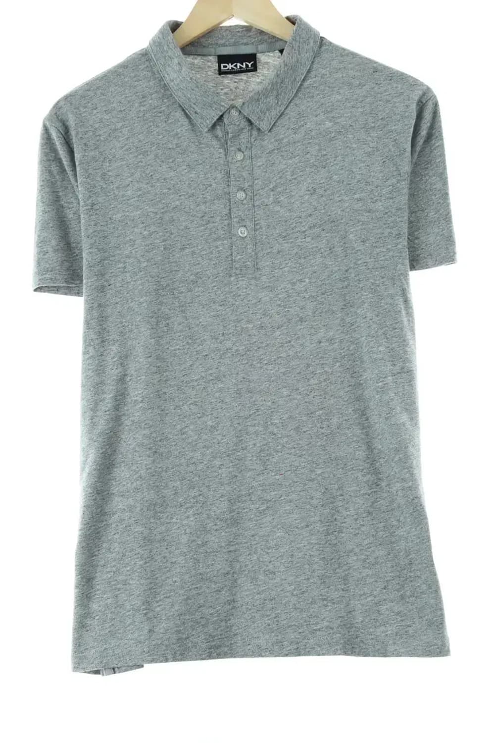 (L) DKNY 디케이앤와이 도나카란 반팔 카라 티셔츠 무지-140EE 상품이미지1