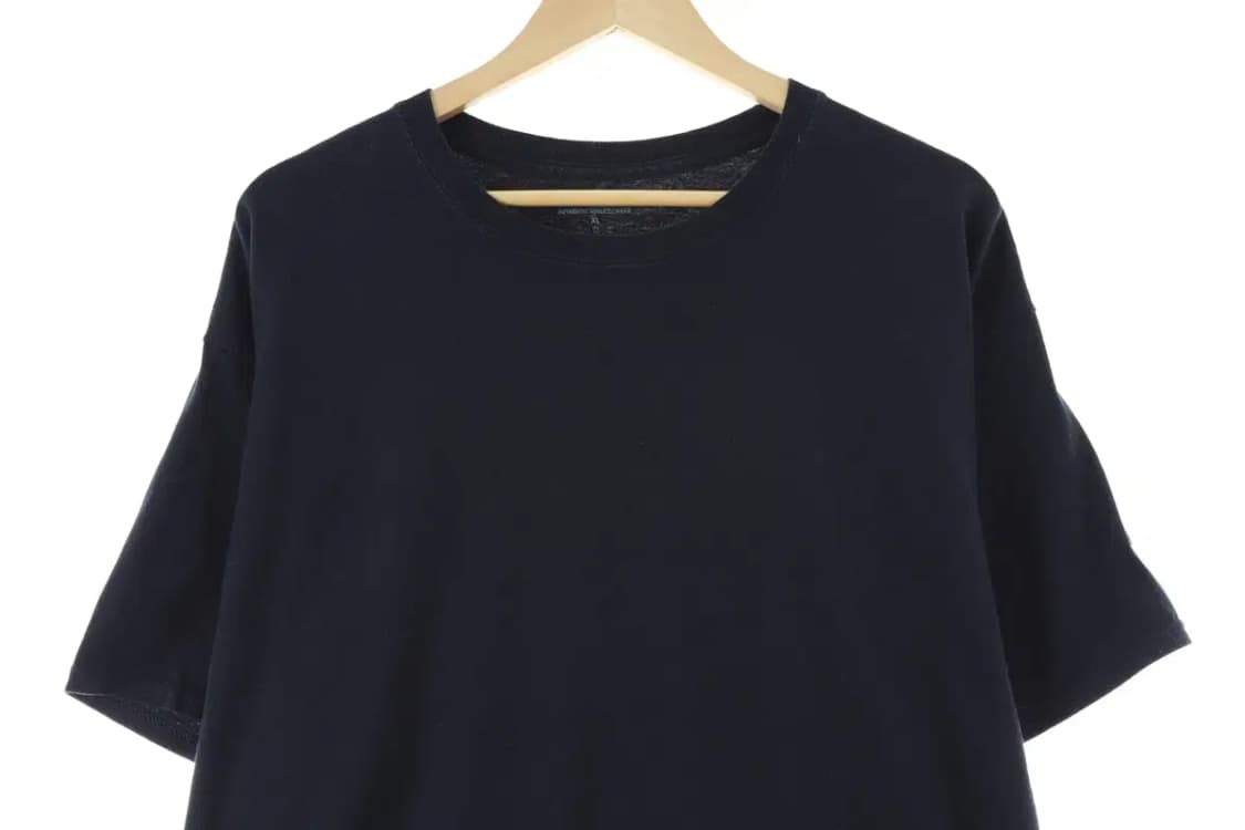 (XL-2XL) 챔피온 반팔 티셔츠 빅사이즈 네이비 기본-140FD 상품이미지2