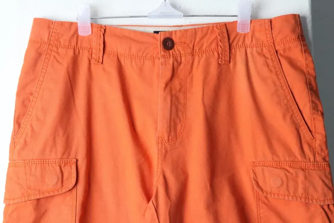 (L-XL) 타미힐피거 반바지 팬츠 오렌지 면 카고-1E08 상품이미지3