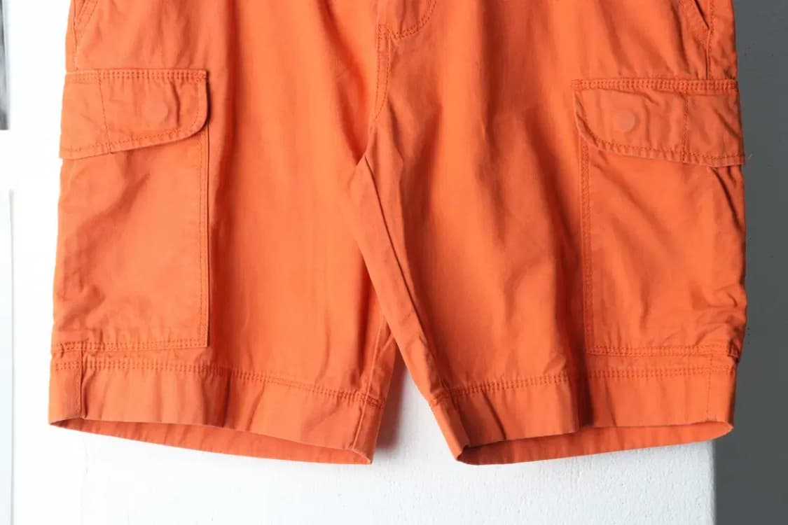 (L-XL) 타미힐피거 반바지 팬츠 오렌지 면 카고-1E08 상품이미지4