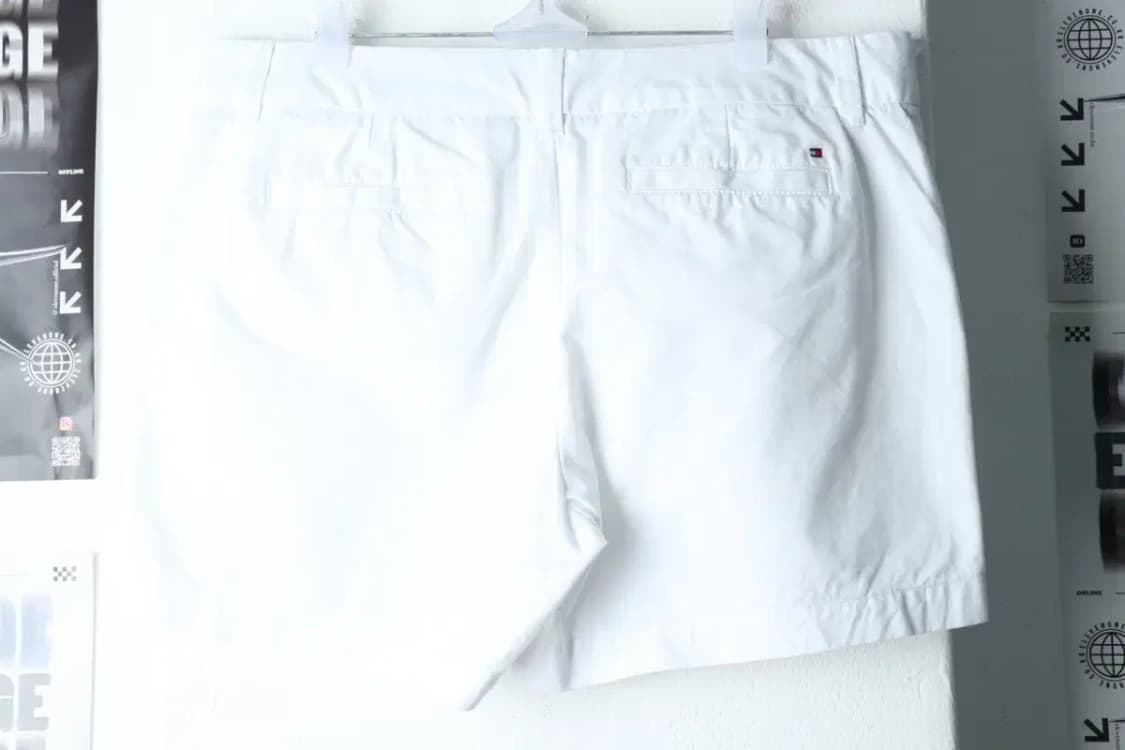 (XL-2XL) 타미힐피거 반바지 팬츠 빅사이즈 화이트 숏-1E0A 상품이미지3