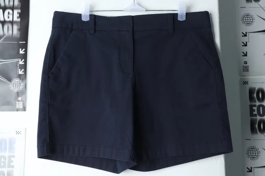 W(XL-2XL) 타미힐피거 반바지 팬츠 빅사이즈 네이비 면-1E0B 상품이미지2