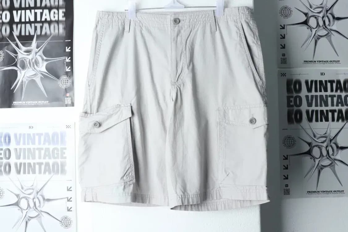 (XL) 브랜드빈티지 반바지 팬츠 아이조드 그레이 카고-1E11 상품이미지2
