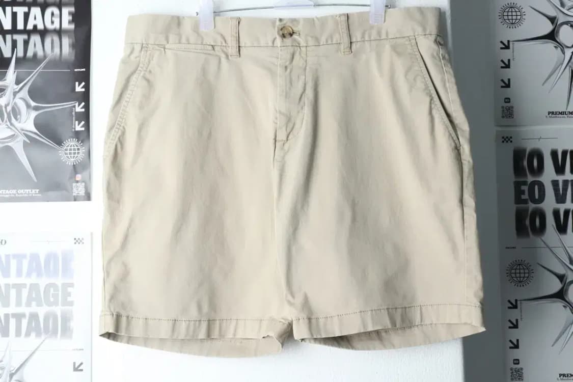 (XL-2XL) 타미힐피거 반바지 팬츠 빅사이즈 사용감 치노-1E12 상품이미지2