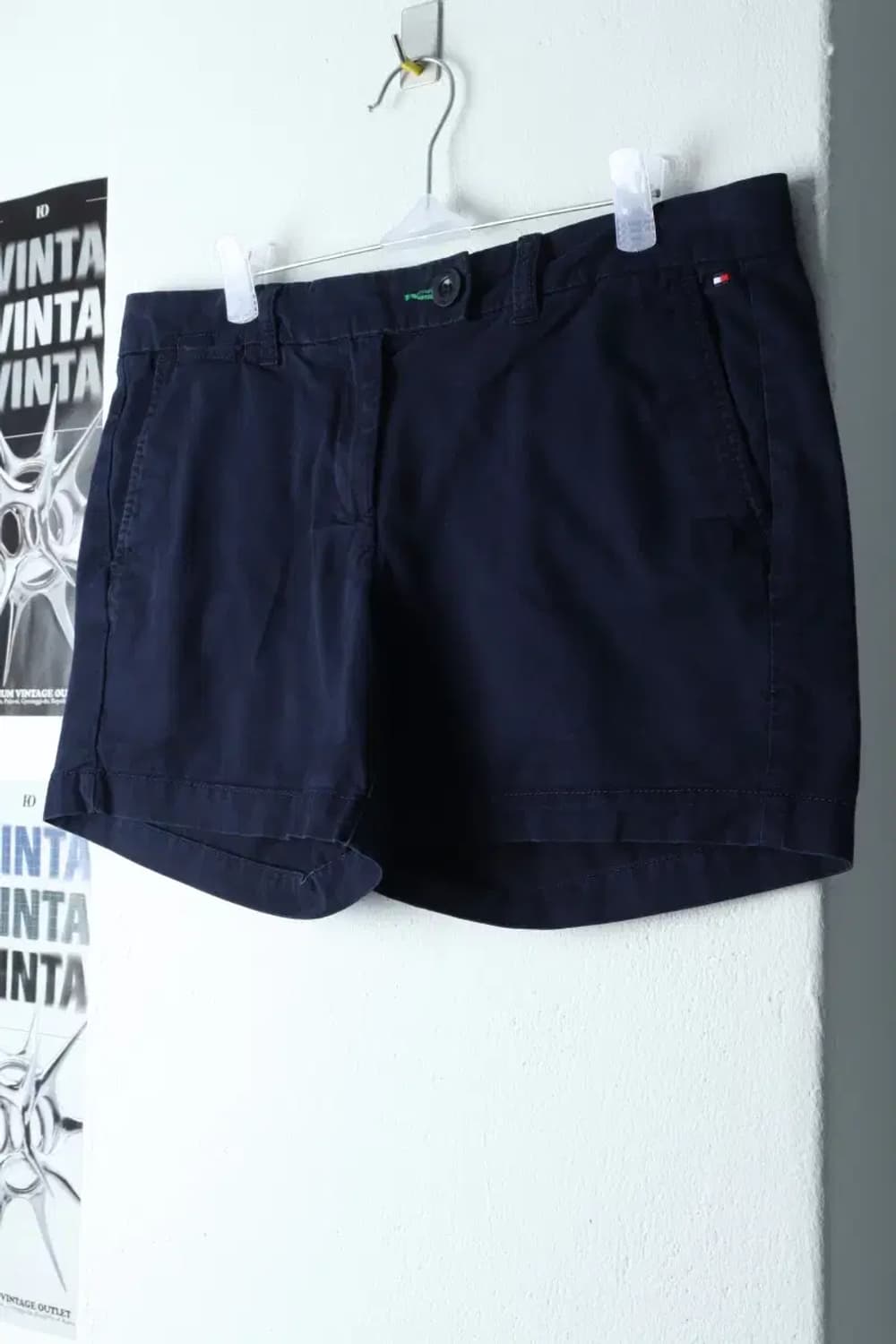 W(2XL) 타미힐피거 반바지 팬츠 빅사이즈 네이비 면-1E19 상품이미지1