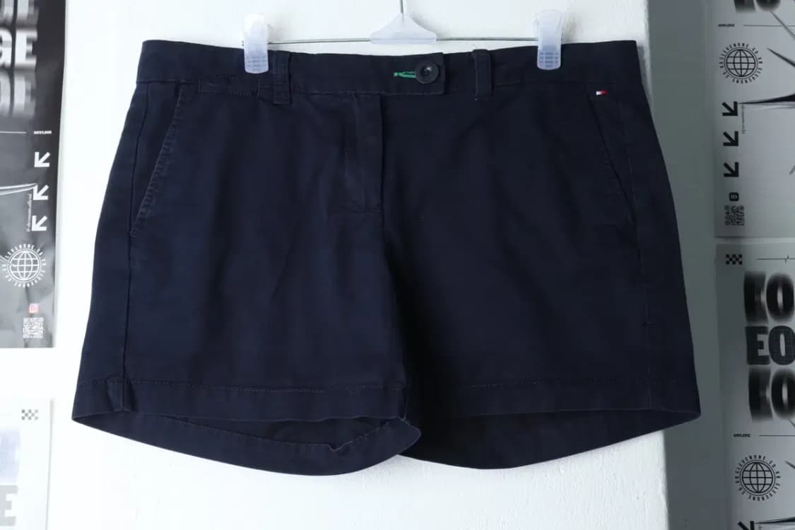W(2XL) 타미힐피거 반바지 팬츠 빅사이즈 네이비 면-1E19 상품이미지2