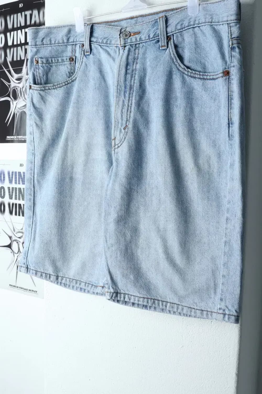 (2XL-3XL) 리바이스 반바지 팬츠 빅사이즈 연청-1E26 상품이미지1