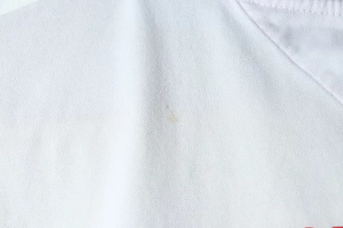 W(L) 타미힐피거 반팔 카라 티셔츠 작은오염 화이트 한정판-1424F 상품이미지8