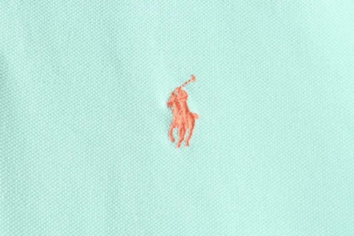 (M-L) 폴로 랄프로렌 반팔 카라 티셔츠 연그린 포니-14255 상품이미지5