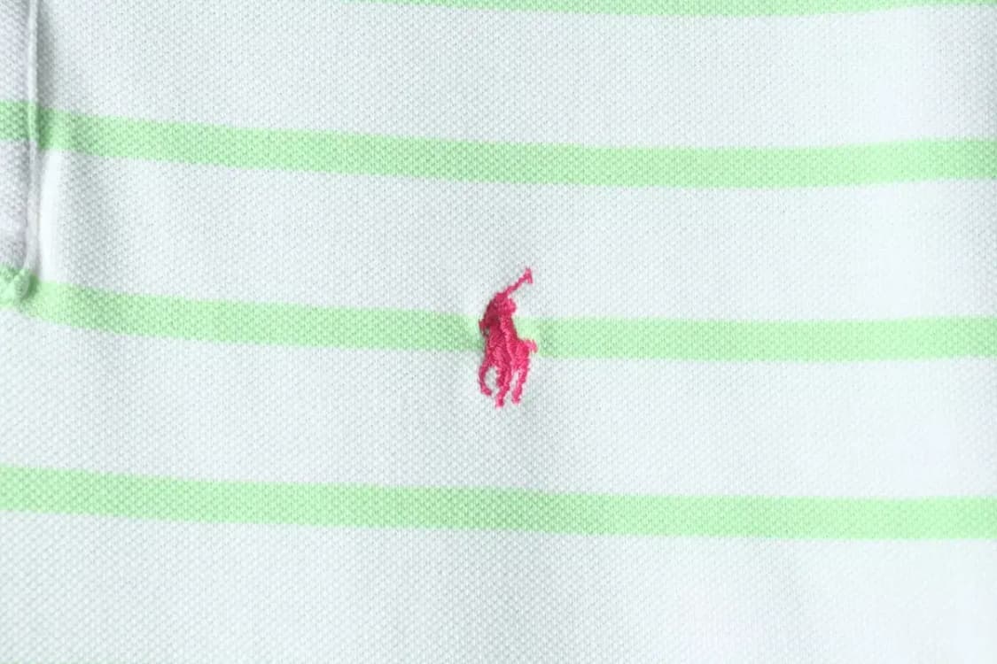 (M-L) 폴로 랄프로렌 반팔 카라 티셔츠 스트라이프 컬러포니-14256 상품이미지5