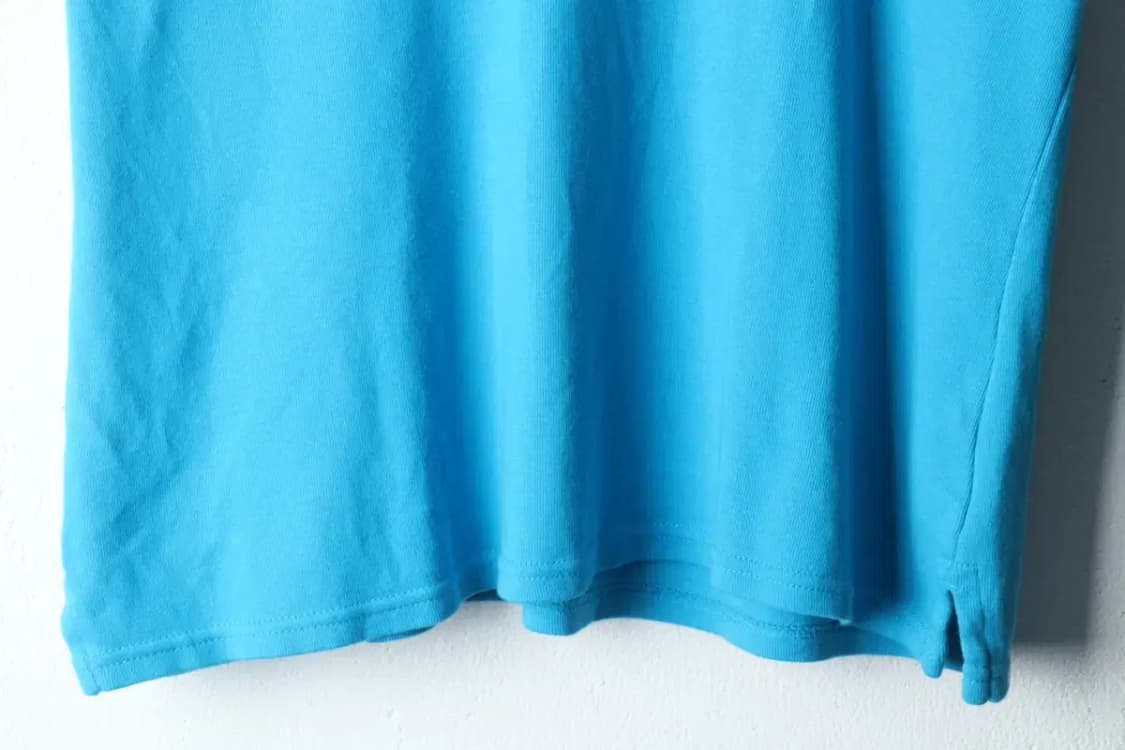 W(XL) 타미힐피거 반팔 카라 티셔츠 브이넥 연블루 올드스쿨-14265 상품이미지4