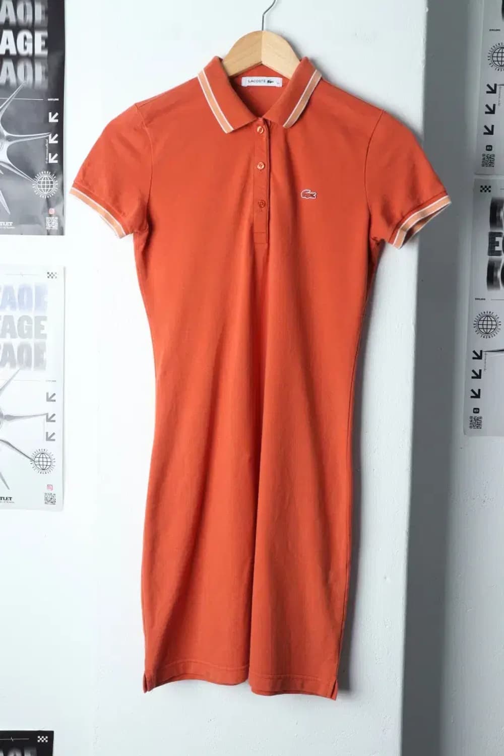 W(M) 라코스테 반팔 카라 티셔츠 원피스 올드스쿨-1426E 상품이미지1