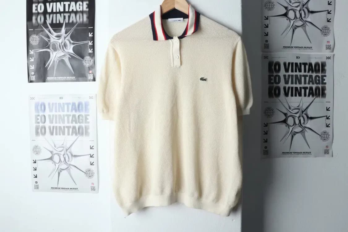 W(XL) 라코스테 반팔 카라 티셔츠 아이보이 니트-14323 상품이미지2