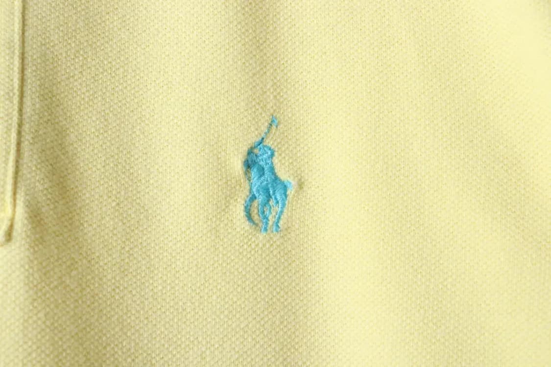 W(XS) 폴로 랄프로렌 반팔 카라 티셔츠 노랑 포니-14326 상품이미지5