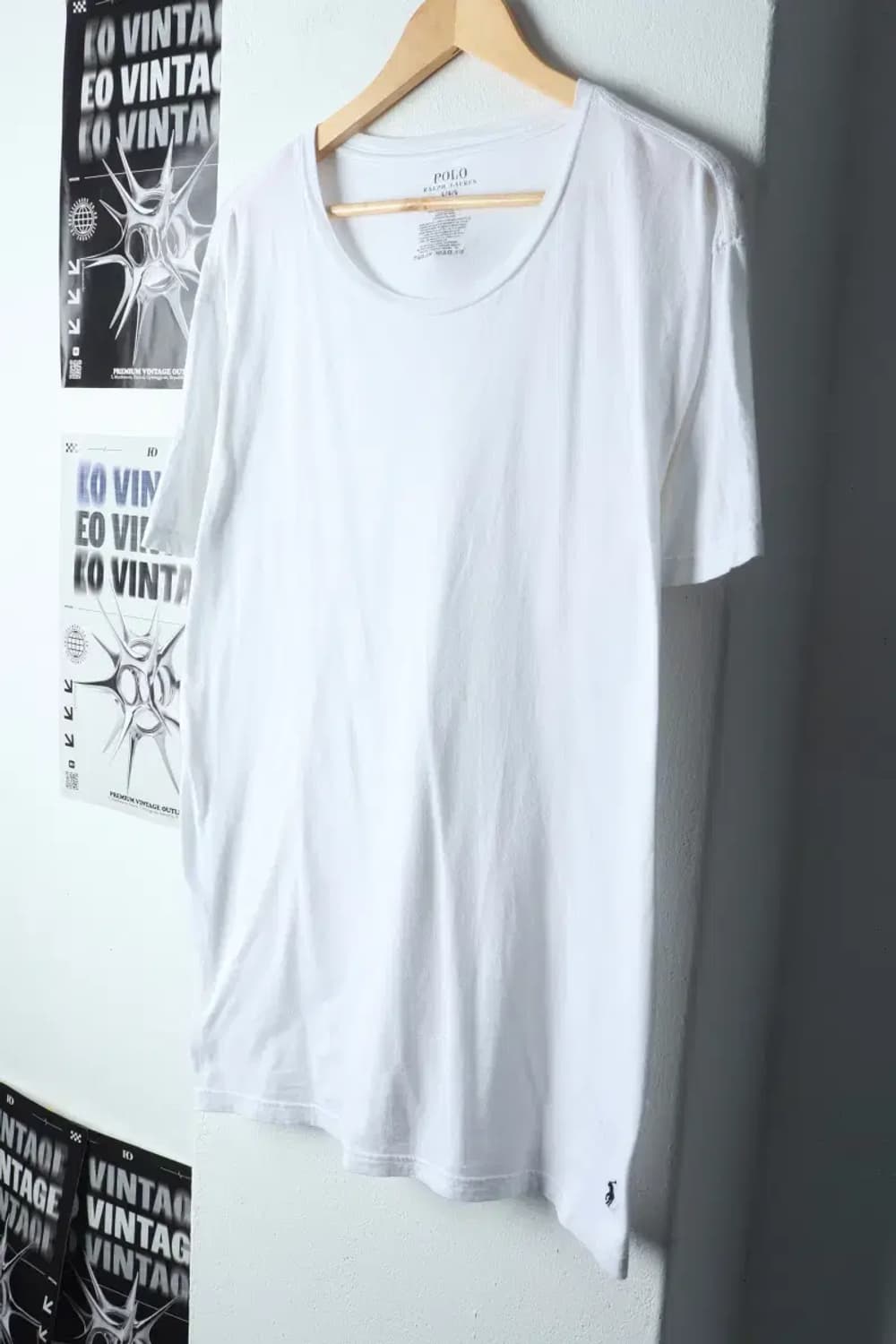 (L-2XL) 폴로 랄프로렌 반팔 티셔츠 빅사이즈 화이트 포니-14336 상품이미지1