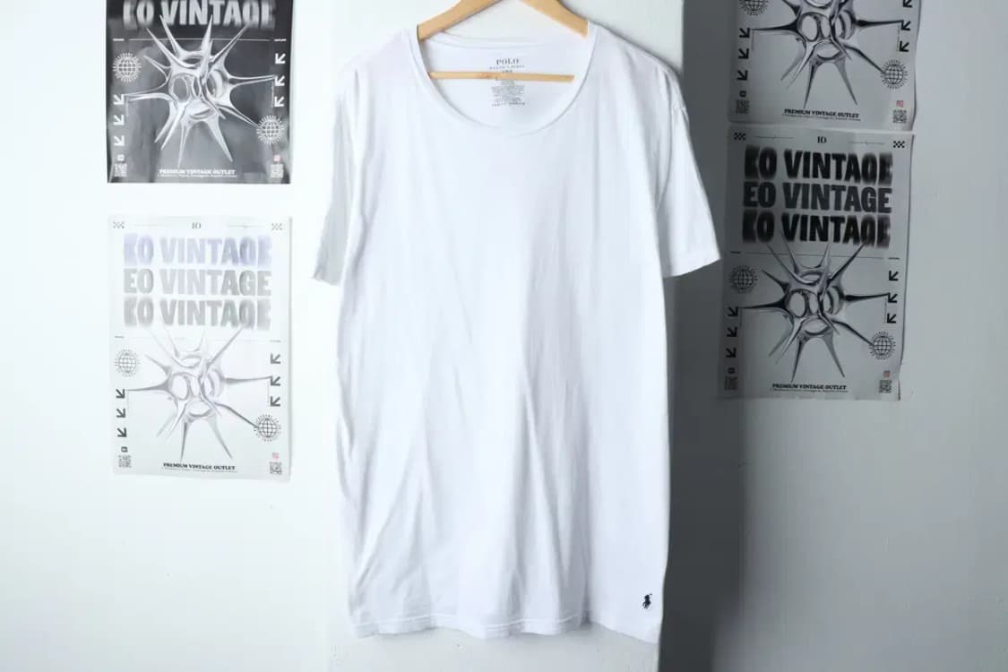 (L-2XL) 폴로 랄프로렌 반팔 티셔츠 빅사이즈 화이트 포니-14336 상품이미지2