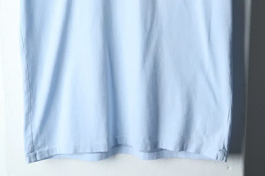 (S-M) 폴로 랄프로렌 반팔 티셔츠 연블루 포켓 포니-1433D 상품이미지4