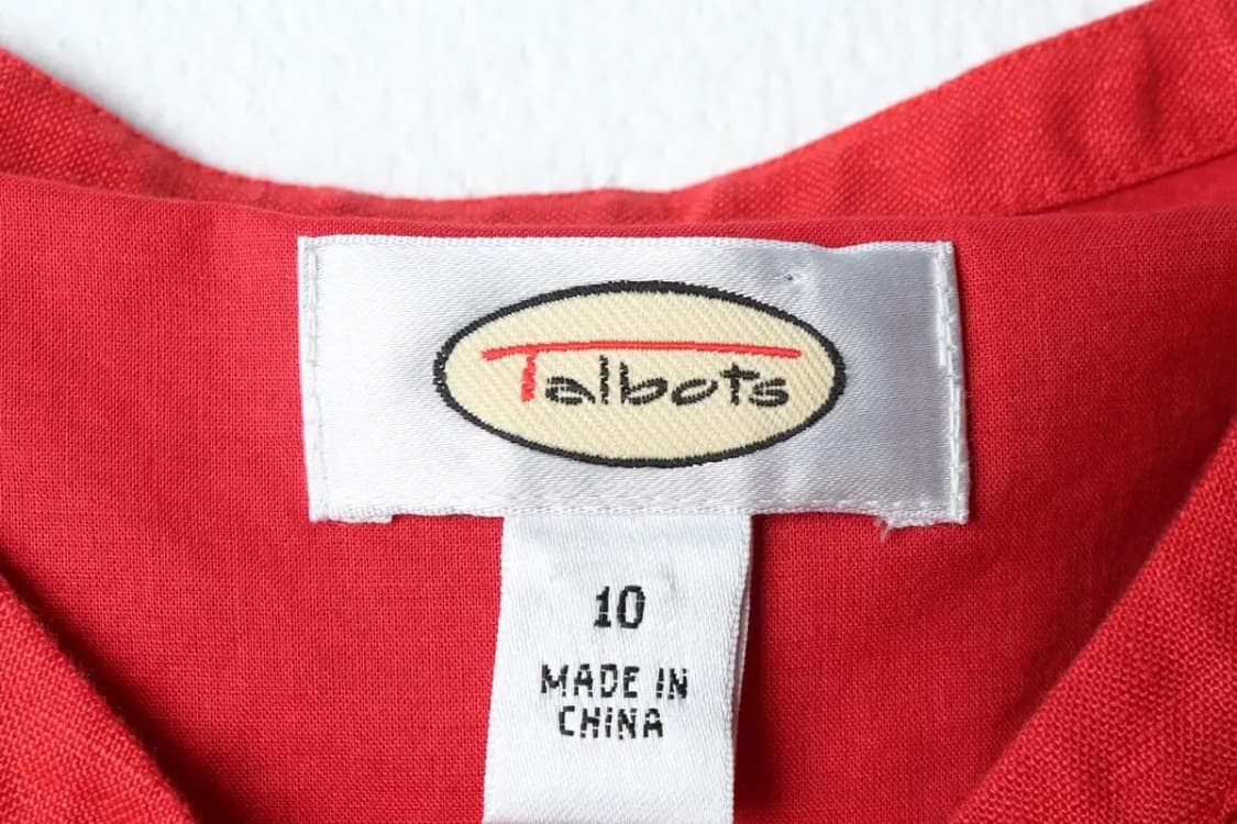 W(L) 브랜드빈티지 드레스 원피스 탈보트 린넨 마-143AF 상품이미지6