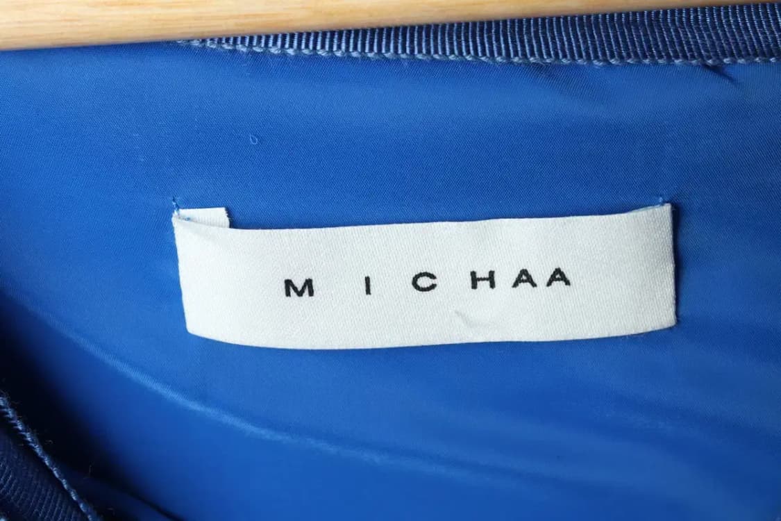 W(L) 브랜드빈티지 드레스 원피스 미샤 민소매 블루-1439A 상품이미지7