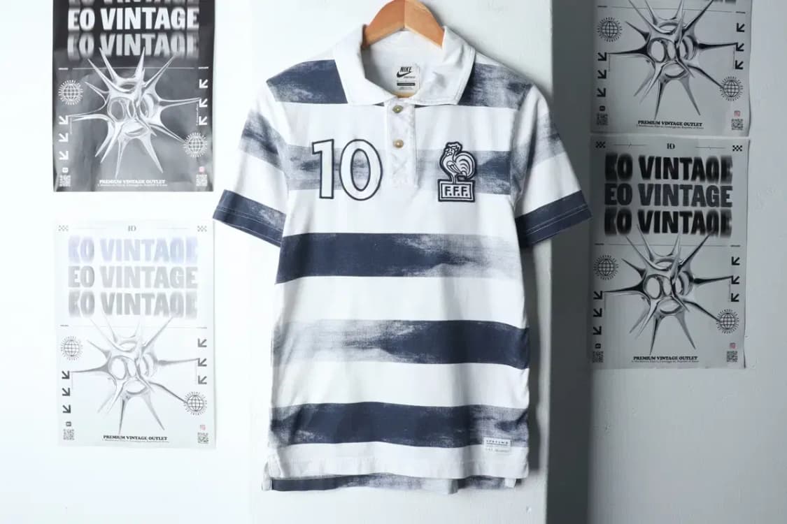 (S-M) 나이키 반팔 카라 티셔츠 프랑스 국대 벤제마-143FC 상품이미지2