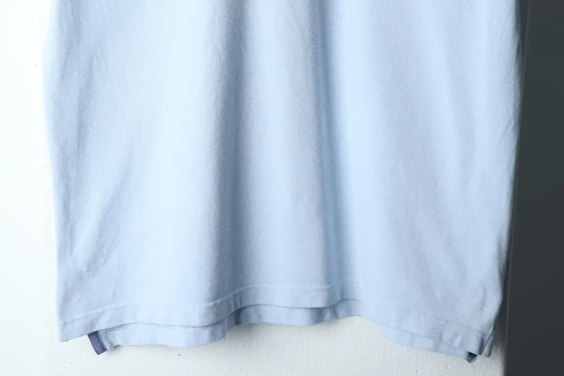 (L) 브룩스브라더스 반팔 카라 티셔츠 수선 연블루 올드스쿨-14404 상품이미지4