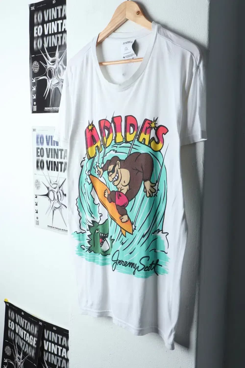 (L-XL) 아디다스 반팔 티셔츠 제레미스캇 한정-1440A 상품이미지1