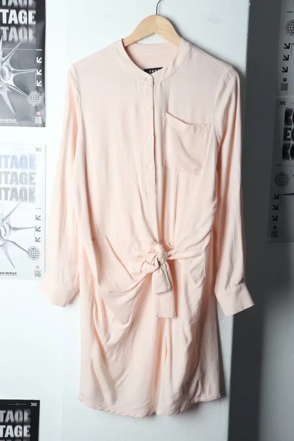 W(S) DKNY 디케이앤와이 도나카란 드레스 원피스 핑크-143C0 상품이미지1
