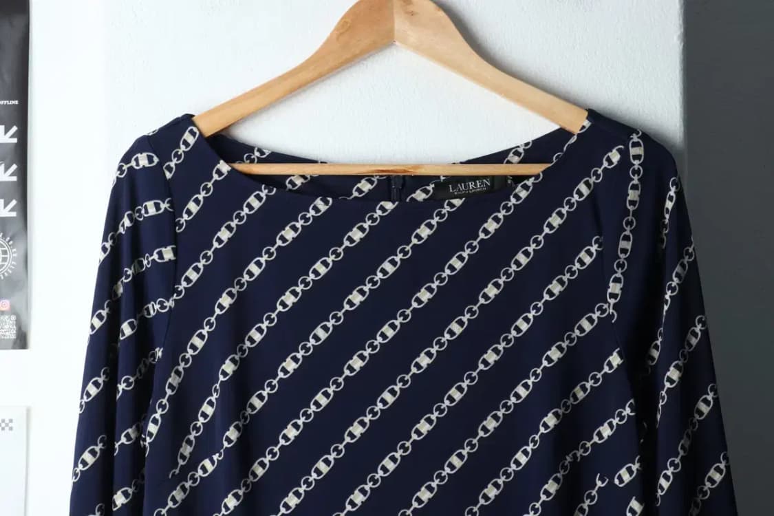 W(2XL) 폴로 랄프로렌 드레스 원피스 빅사이즈 패턴 폴리-143CC 상품이미지3