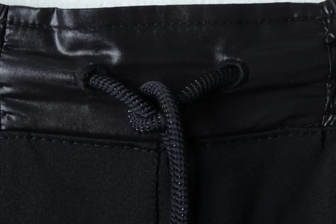 W(S) 아디다스 반바지 팬츠 블랙 폴리 밴딩-1E85 상품이미지4