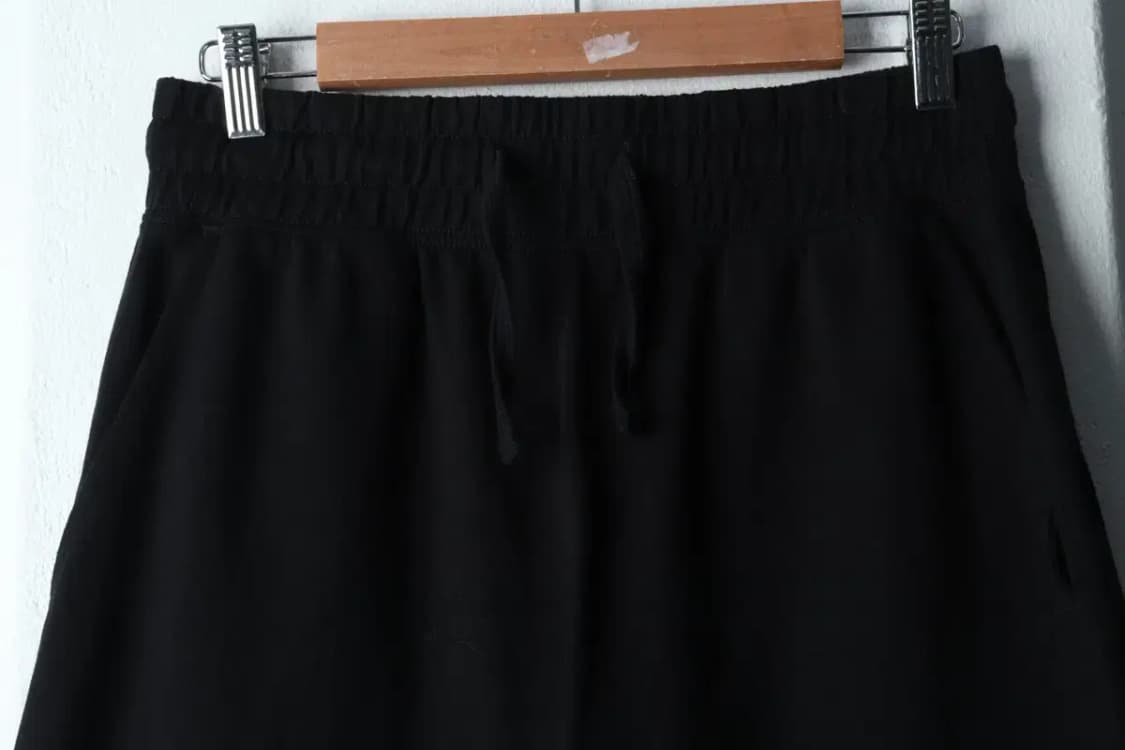 (M) 그루브라임 반바지 팬츠 블랙 버뮤다 밴딩-1E8E 상품이미지3