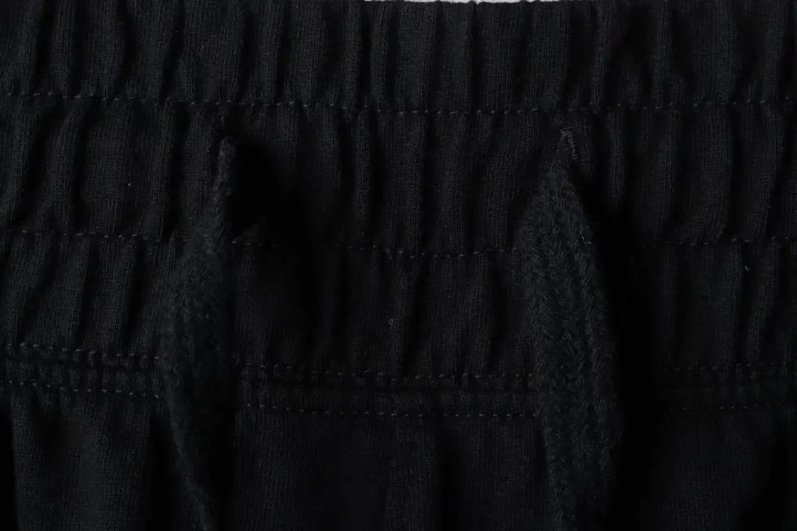 (M) 그루브라임 반바지 팬츠 블랙 버뮤다 밴딩-1E8E 상품이미지5