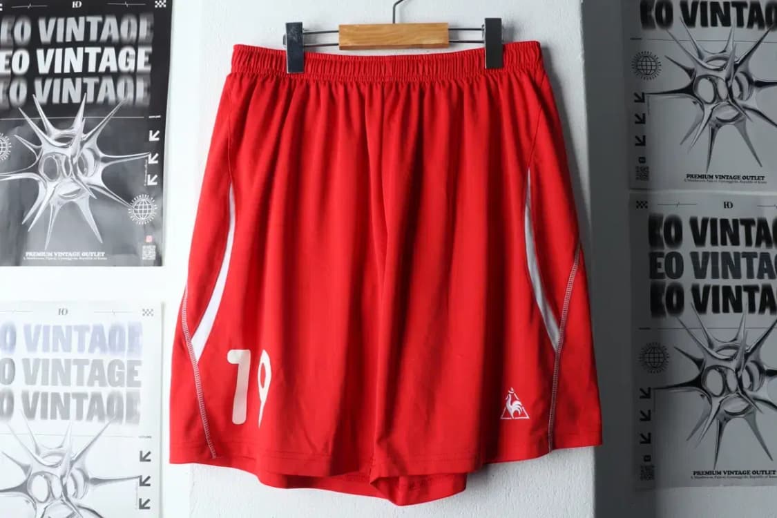(2XL) 르꼬끄 반바지 팬츠 빅사이즈 축구 밴딩-1E93 상품이미지2