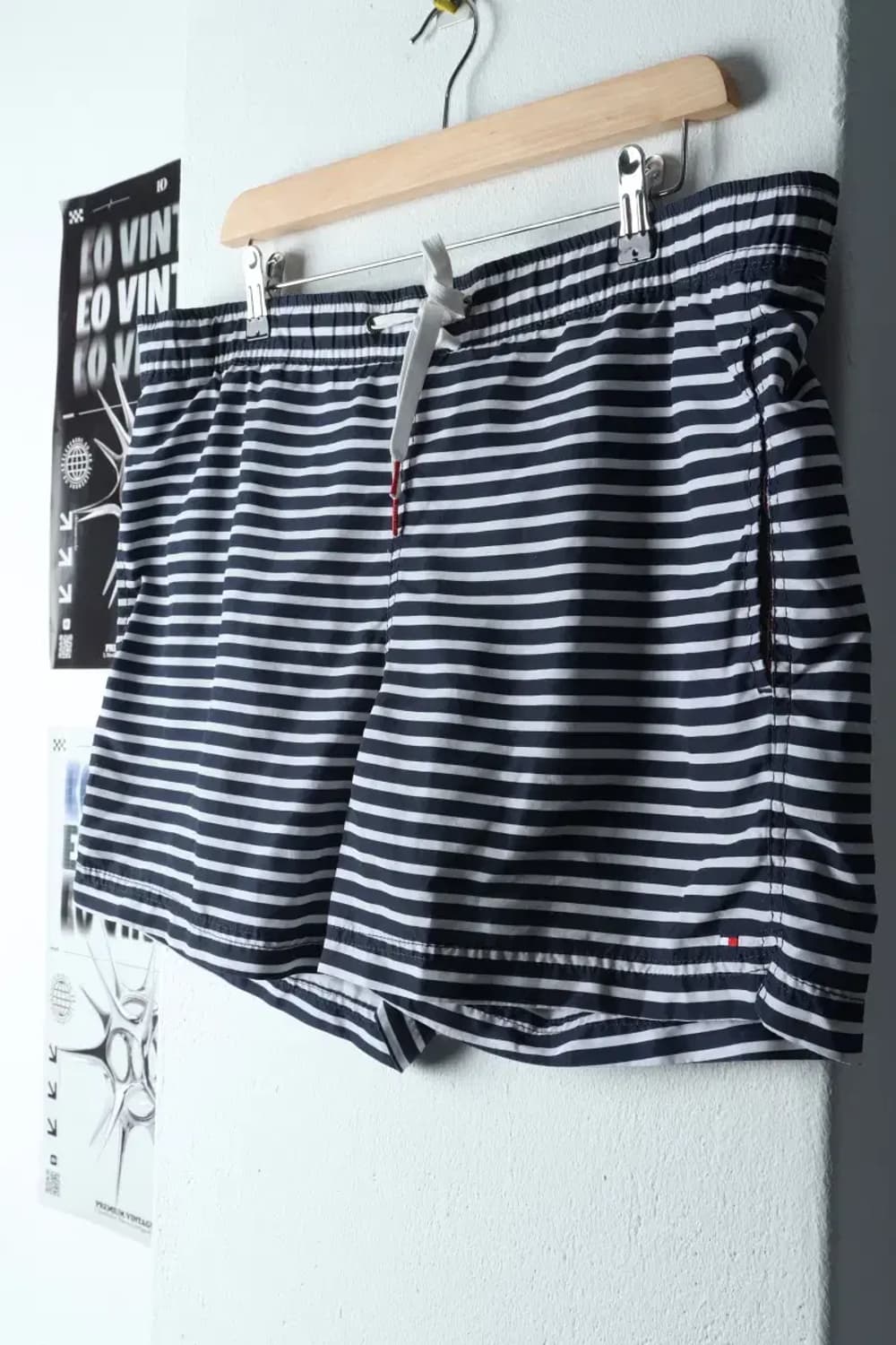 (4XL) 타미힐피거 반바지 팬츠 빅사이즈 밴딩 스윔-1E9B 상품이미지1