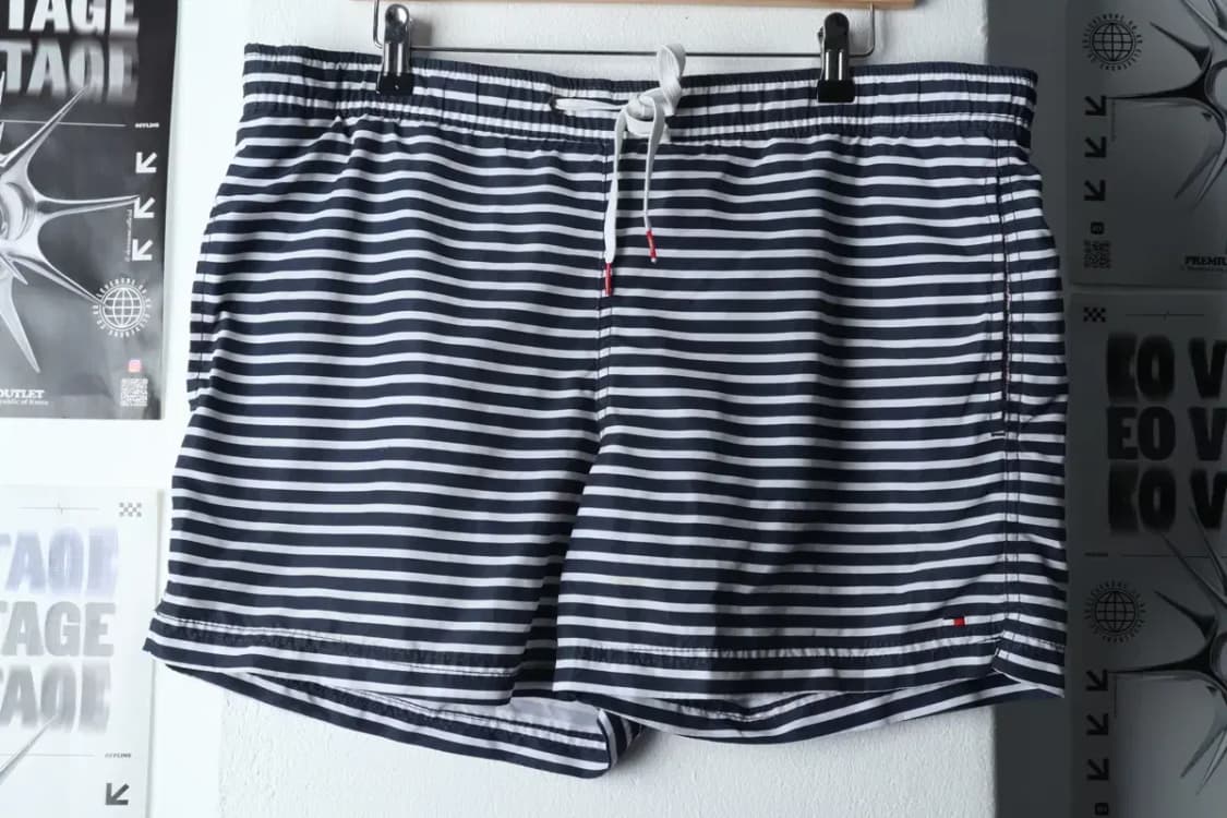 (4XL) 타미힐피거 반바지 팬츠 빅사이즈 밴딩 스윔-1E9B 상품이미지2
