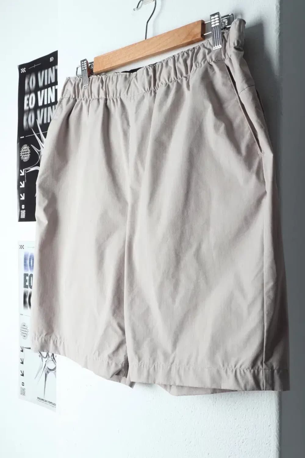 (M-L) 칼하트 반바지 팬츠 베이지 폴리 밴딩-1EA6 상품이미지1