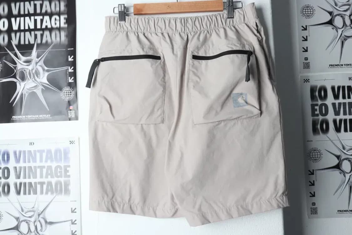 (M-L) 칼하트 반바지 팬츠 베이지 폴리 밴딩-1EA6 상품이미지6