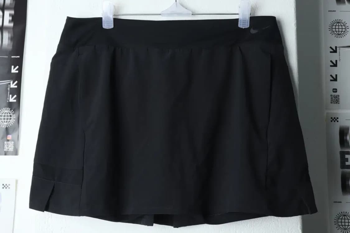 W(L) 나이키 스커트 치마 기능성 블랙 라인-1F1F 상품이미지2