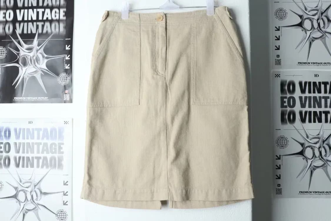 W(S-M) 브랜드빈티지 스커트 치마 존스뉴욕 라인-1F32 상품이미지2