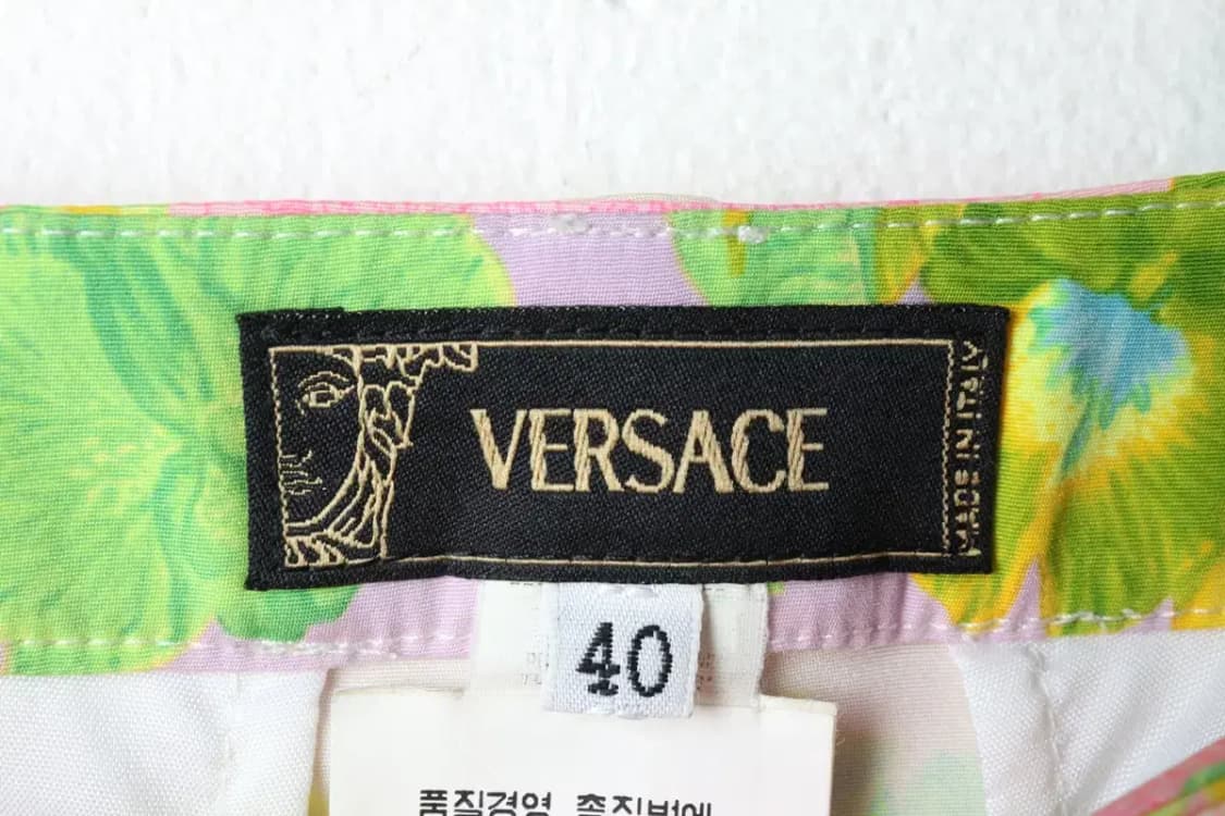W(M-L) 베르사체 스커트 치마 플라워 라인-1F3D 상품이미지6
