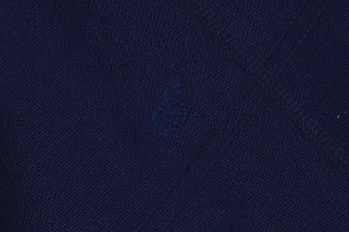 (2XL) 빈폴 반팔 카라 티셔츠 빅사이즈 네이비 유니크-1445D 상품이미지4