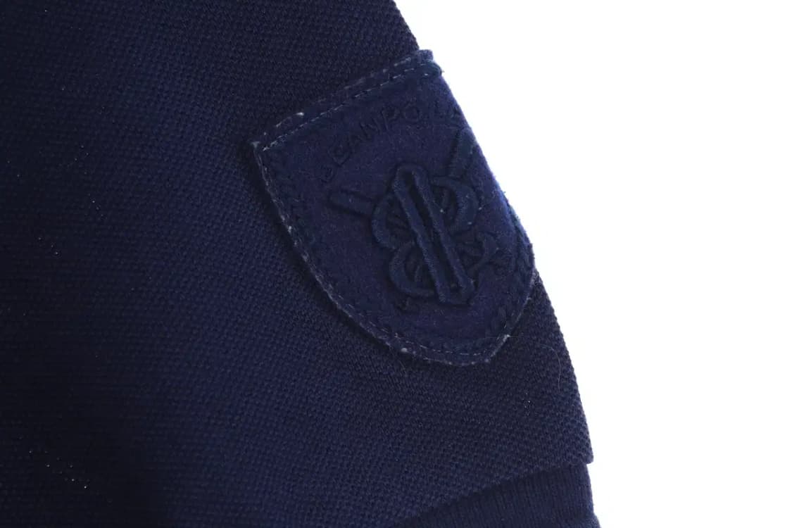 (2XL) 빈폴 반팔 카라 티셔츠 빅사이즈 네이비 유니크-1445D 상품이미지5