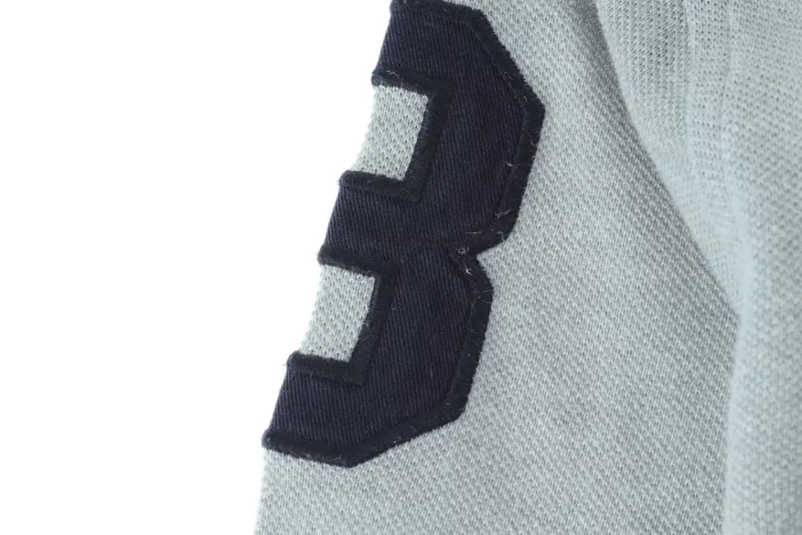 (XL) 타미힐피거 반팔 카라 티셔츠 그레이 럭비 올드스쿨-1445F 상품이미지5