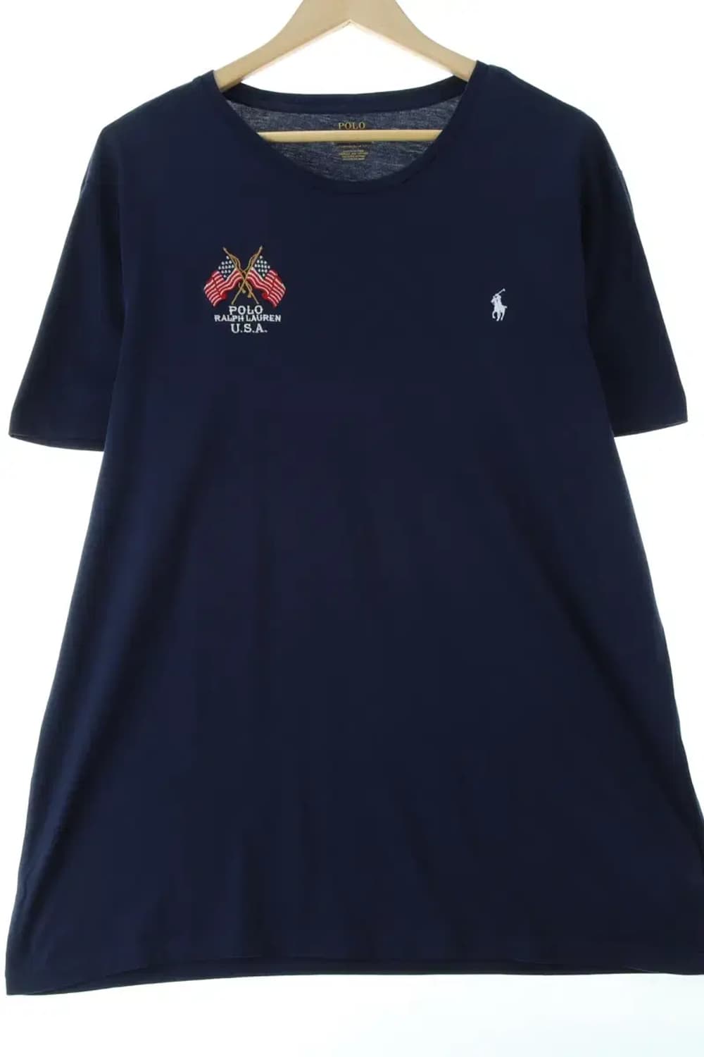 (XL-2XL) 폴로 랄프로렌 반팔 티셔츠 빅사이즈 네이비-1446A 상품이미지1