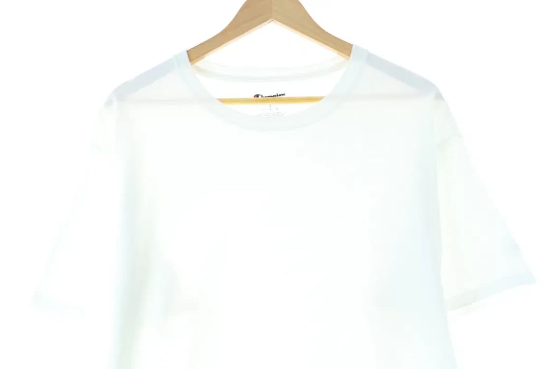 (L-XL) 챔피온 반팔 티셔츠 화이트 기본-14470 상품이미지2