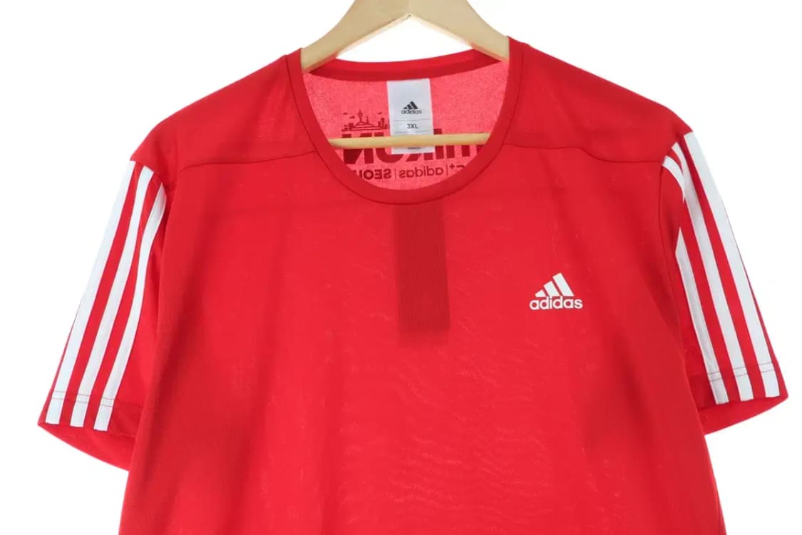 (3XL) 아디다스 반팔 티셔츠 새상품 빅사이즈 기능성-1447A 상품이미지2