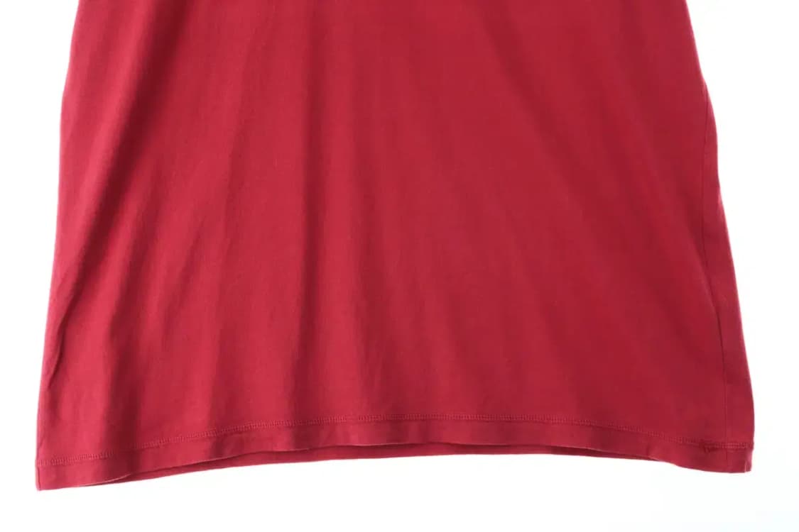 (XL-2XL) 라코스테 반팔 티셔츠 빅사이즈 레드 올드스쿨-1447F 상품이미지3