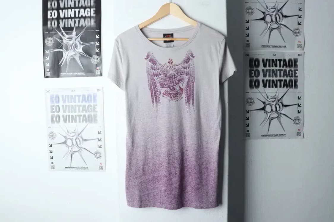 W(2XL-3XL) 할리데이비슨 반팔 티셔츠 빅사이즈 뉴저지-144C8 상품이미지2