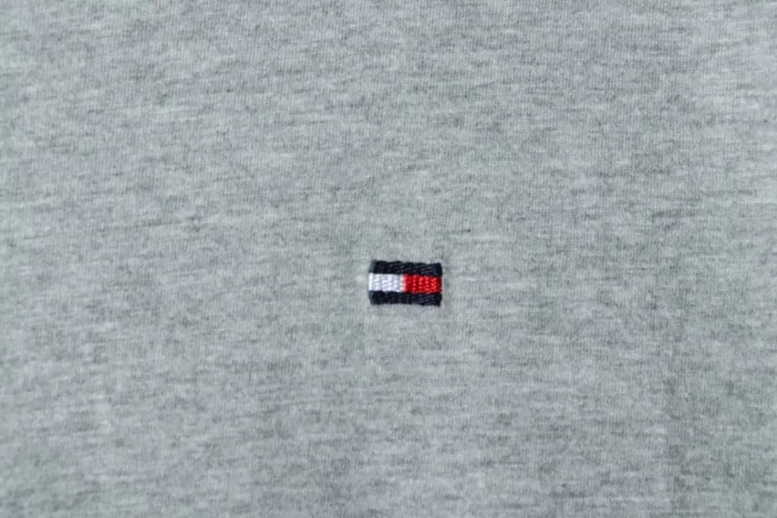 (L-2XL) 타미힐피거 반팔 티셔츠 빅사이즈 그레이 올드스쿨-144CA 상품이미지5
