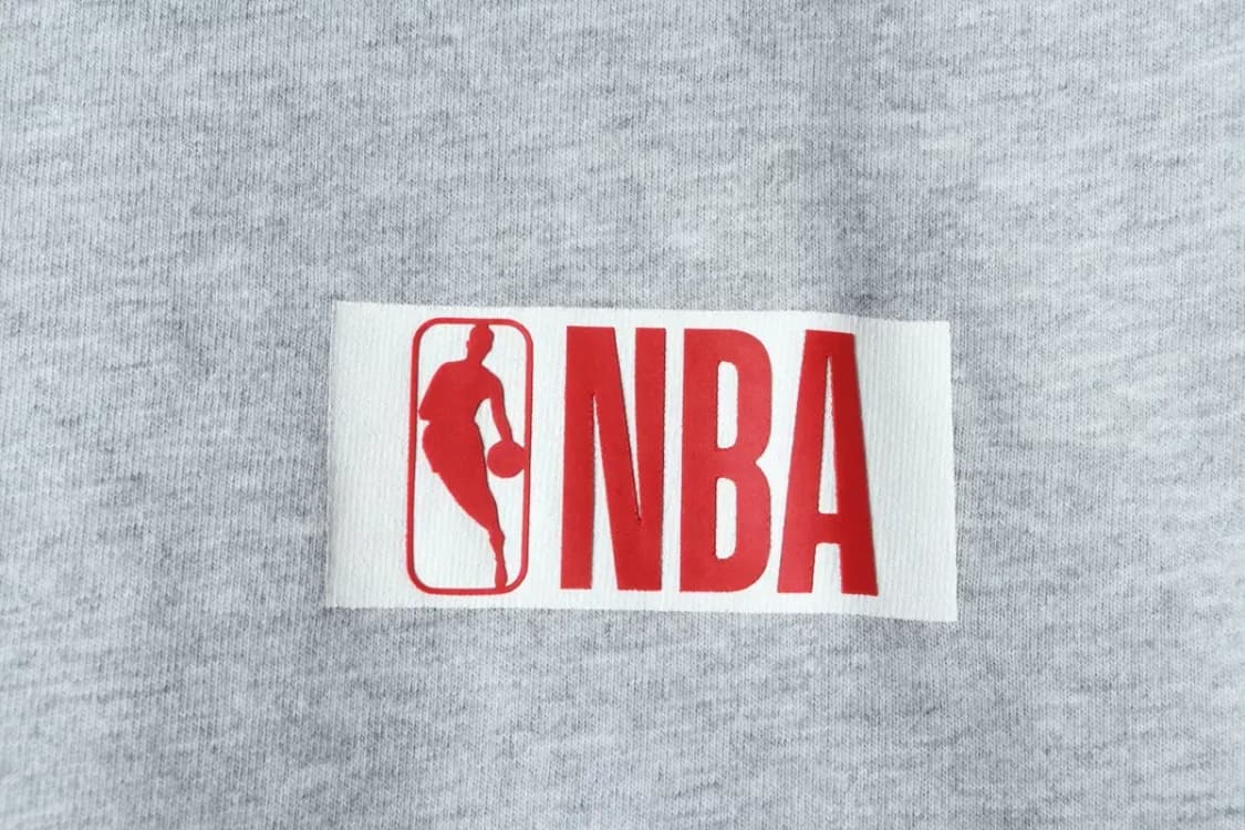 (L) NBA 엔비에이 반팔 티셔츠 농구 그레이 올드스쿨-144D7 상품이미지5