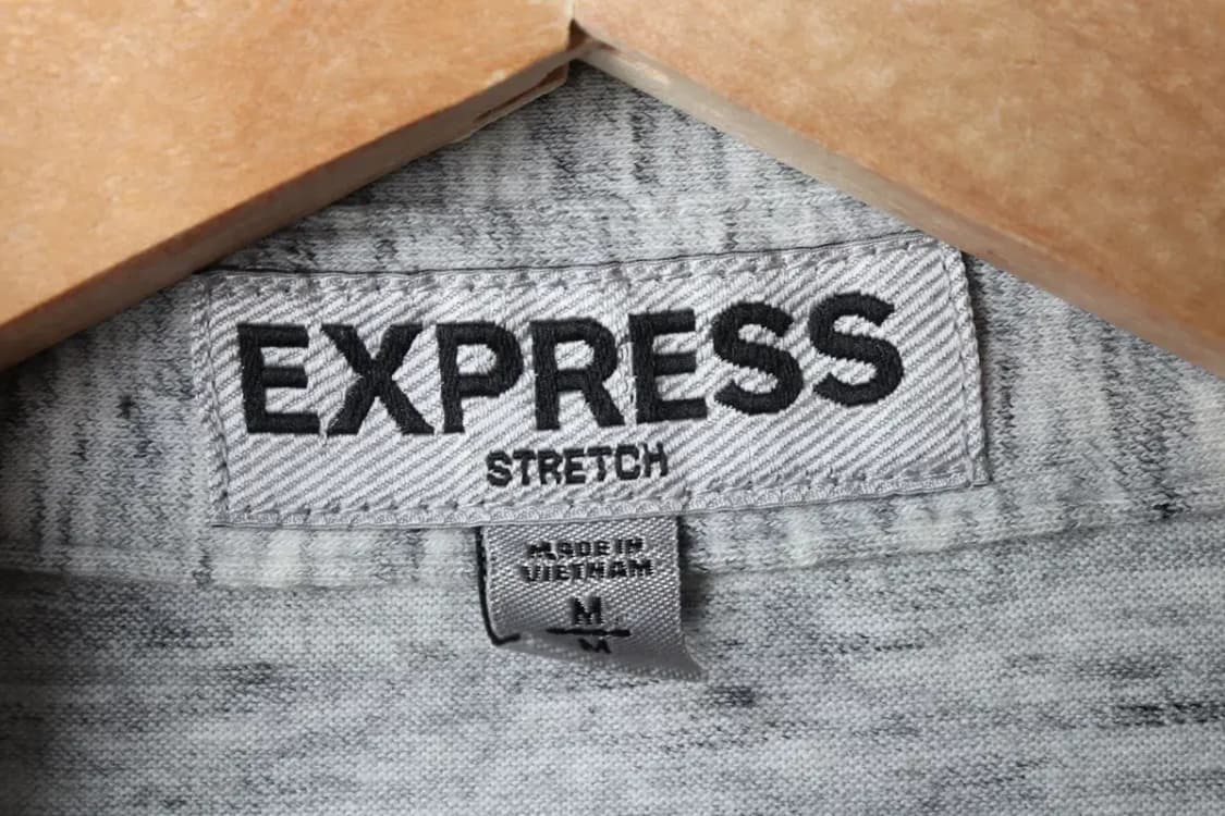 (M-XL) 브랜드빈티지 반팔 카라 티셔츠 익스프레스 멜란지-144E3 상품이미지5